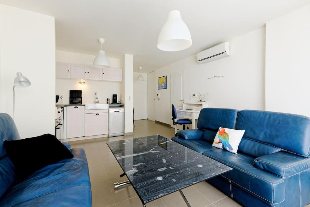 מרסיי Super T2 Climatise Avec Balcon A Pied Plage Catalan מראה חיצוני תמונה