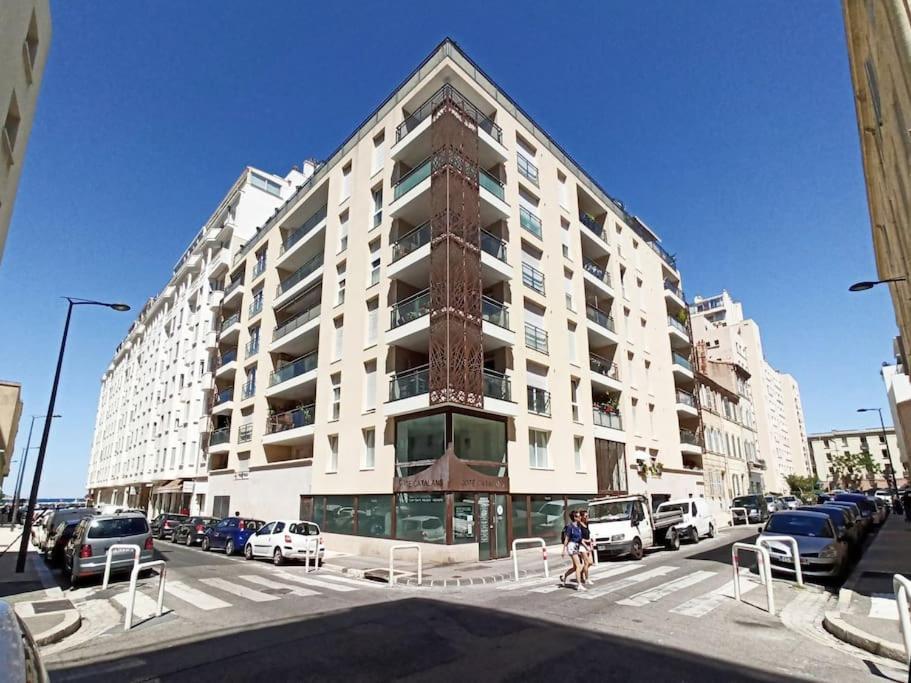 מרסיי Super T2 Climatise Avec Balcon A Pied Plage Catalan מראה חיצוני תמונה