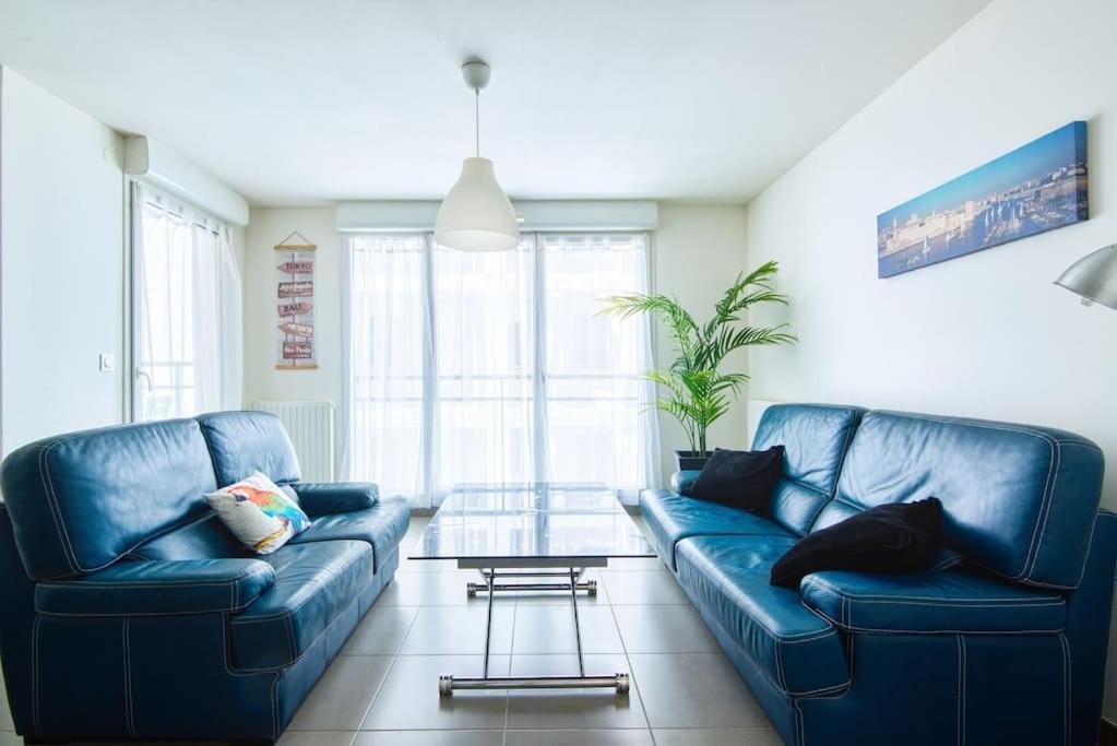 מרסיי Super T2 Climatise Avec Balcon A Pied Plage Catalan מראה חיצוני תמונה